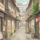 도쿄 상점,마테우시 우르바노비치,너의 이름은 배경 작가가 수채화로 담아낸 도쿄 골목 상점들