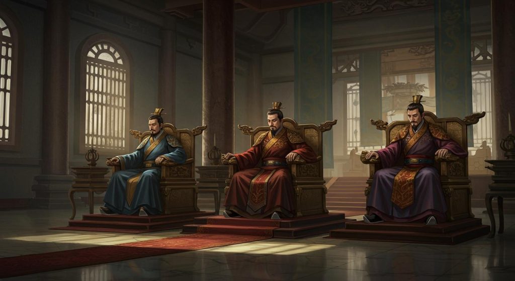 69. 오나라의 황제 교체 – 손량, 손휴, 손호 등 불안정한 계승.