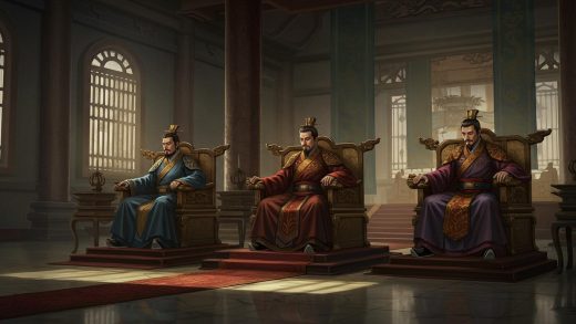 69. 오나라의 황제 교체 – 손량, 손휴, 손호 등 불안정한 계승.