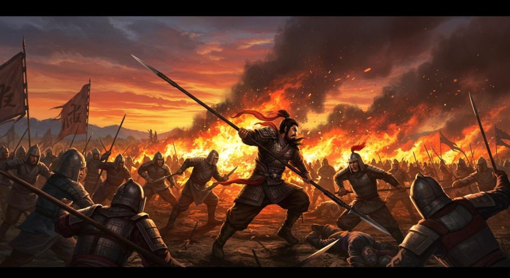 96. 마초의 활약 – 한때 위나라와 대적.