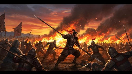 96. 마초의 활약 – 한때 위나라와 대적.