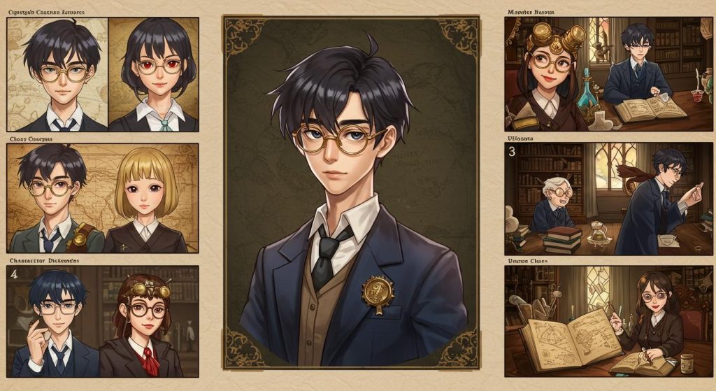 안경남캐 그리는 법,"진케이,마카,후아스나 외",캐릭터에 색다른 매력을 덧씌우는 안경 작법의 모든 것과 6명 작가 제작 과정