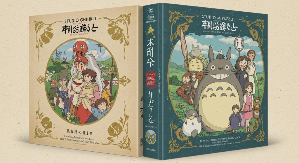 스튜디오 지브리 애니메이션 시리즈 세트 박스판 1990년대,미야자키 하야오,지브리 1990년대 작품들을 모은 세트와 한정 특전들의 특별 컬렉션