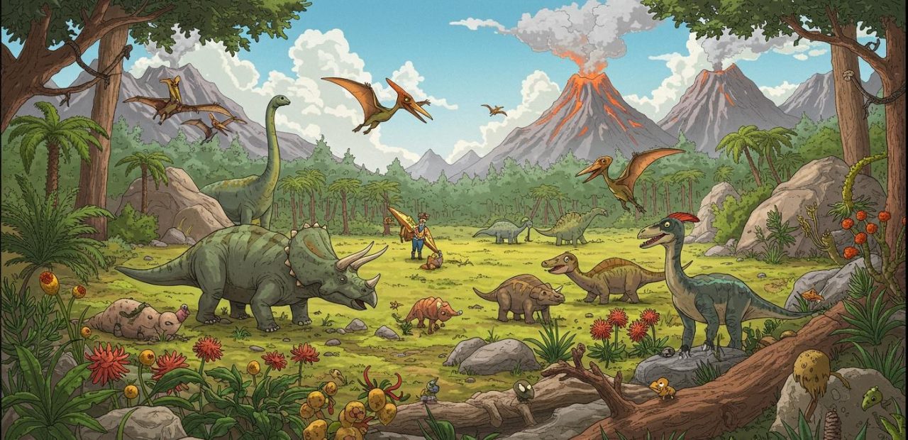 만화로 배우는 멸종과 진화,김도윤,갈로아 작가의 재미와 지식이 완벽히 균형 잡힌 과학 웹툰