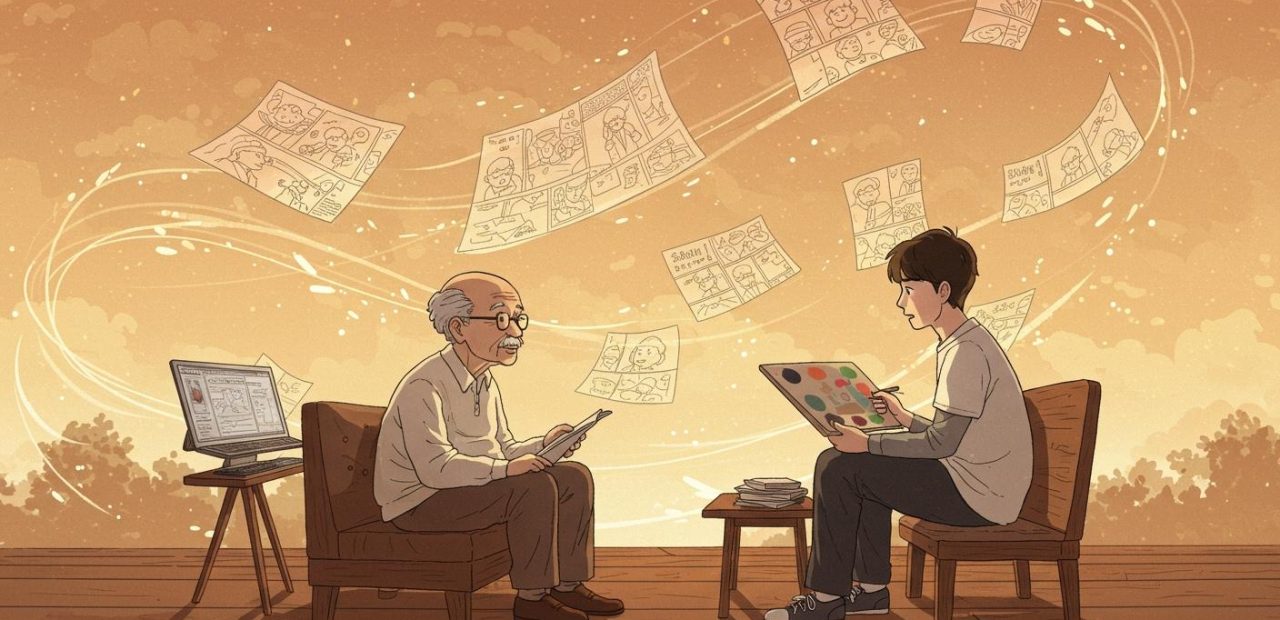 이현세 AI로 영생하다,유건식,한국 만화의 거장 이현세의 AI 프로젝트를 통해 본 AI와 웹툰의 현재