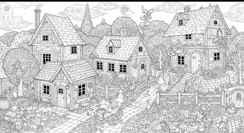 디지털 일러스트 선화 그리기 사전