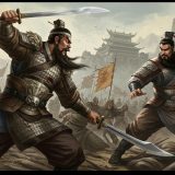 6. 호로관 전투 – 화웅이 연합군을 압도하나 관우가 일격에 참수.