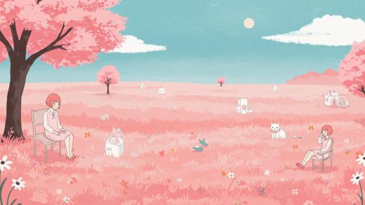 핑크 PINK,오카자키 교코,만화를 문학으로 만들었다고 평가받는 뉴웨이브 만화가의 대표작