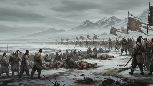 32. 조조의 북로 – 조조가 패잔병을 이끌고 북쪽으로 후퇴.