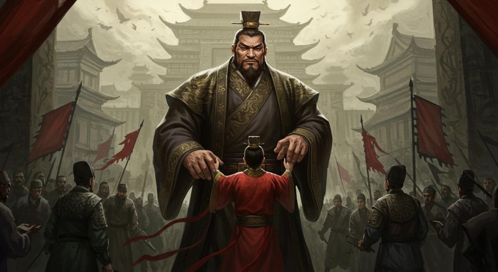 3. 동탁의 폭정 – 동탁이 낙양을 장악하고 황제를 농락.