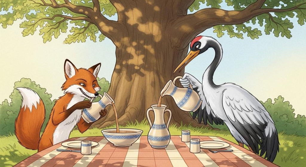 꾀돌이 여우와 두루미의 복수혈전