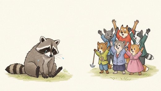 꾀쟁이 너구리의 최후, 정직의 승리