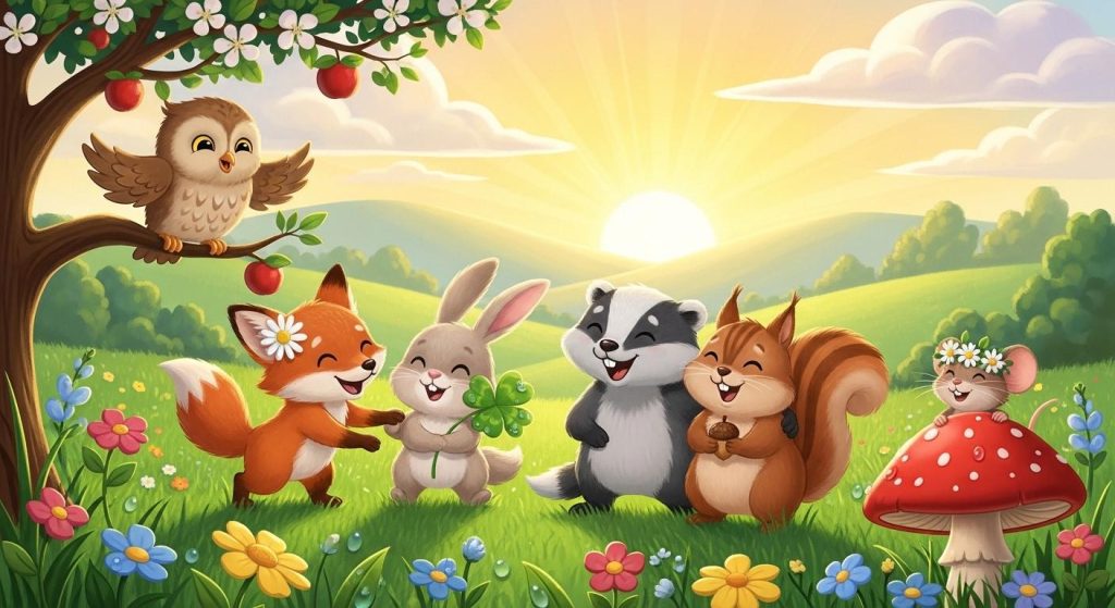 웃음 충전 완료! 하루를 웃으며 시작하세요