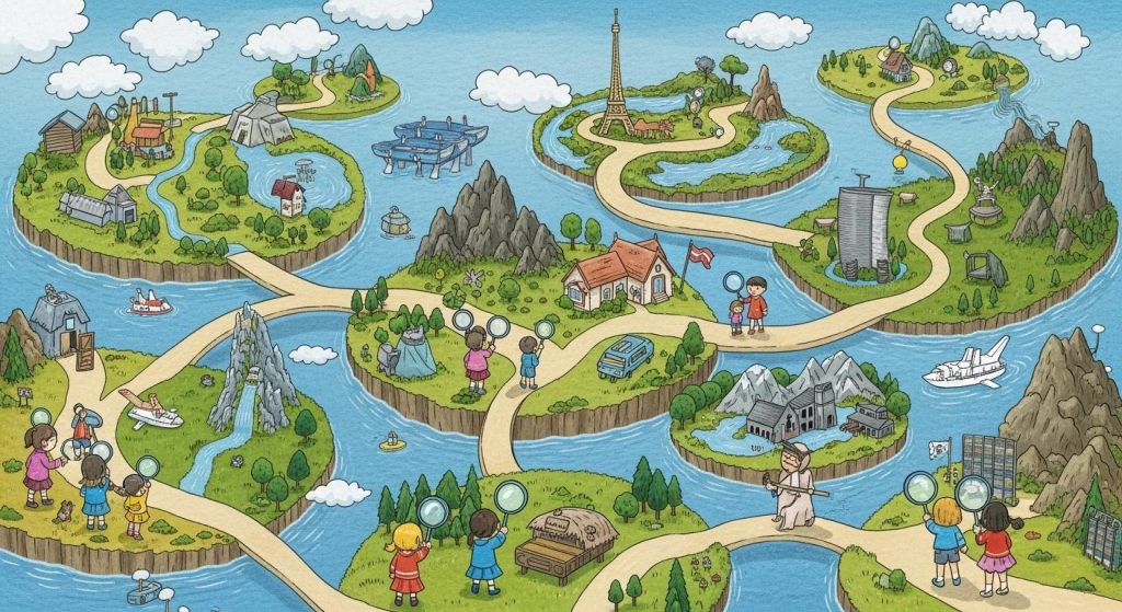 지리로 다르게 보는 세계 : 한국 사회와 세계의 현상을 읽는 지리적 시선