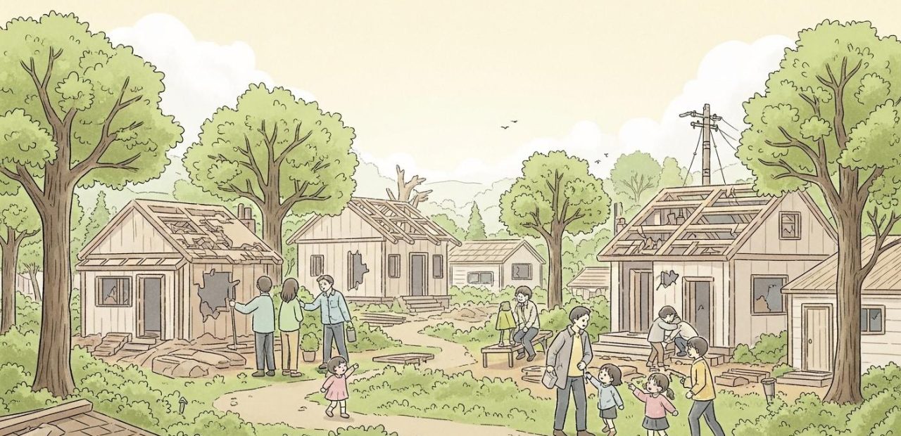 먼지가 가라앉은 뒤 : 재난 복구 전문가가 전하는 삶과 희망