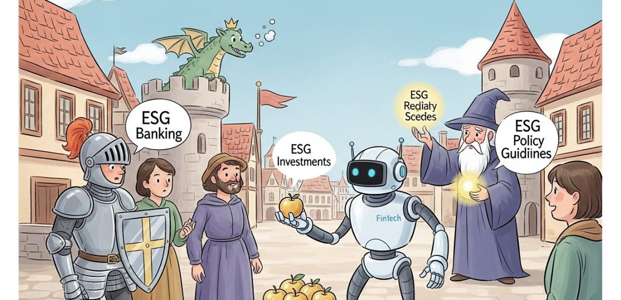 Innovation in banking and financial intermediaries : the disruptive role of ESG policies and fintech players