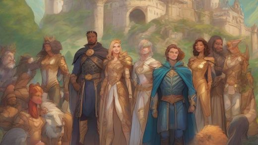 로드 오브 히어로즈 아트북