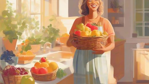 아침 과일 습관