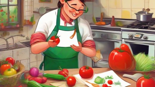 제철의 셰프 (그림엽서 뒷면에 적은 1년치 제철 레시피)