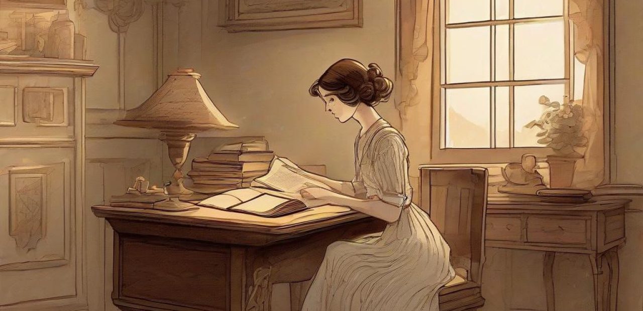 초판본 자기만의 방 책 키링: 1929년 오리지널 초판본 표지 디자인 (1929년 오리지널 초판본 표지 디자인)