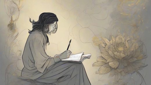 니체의 초월자 필사책