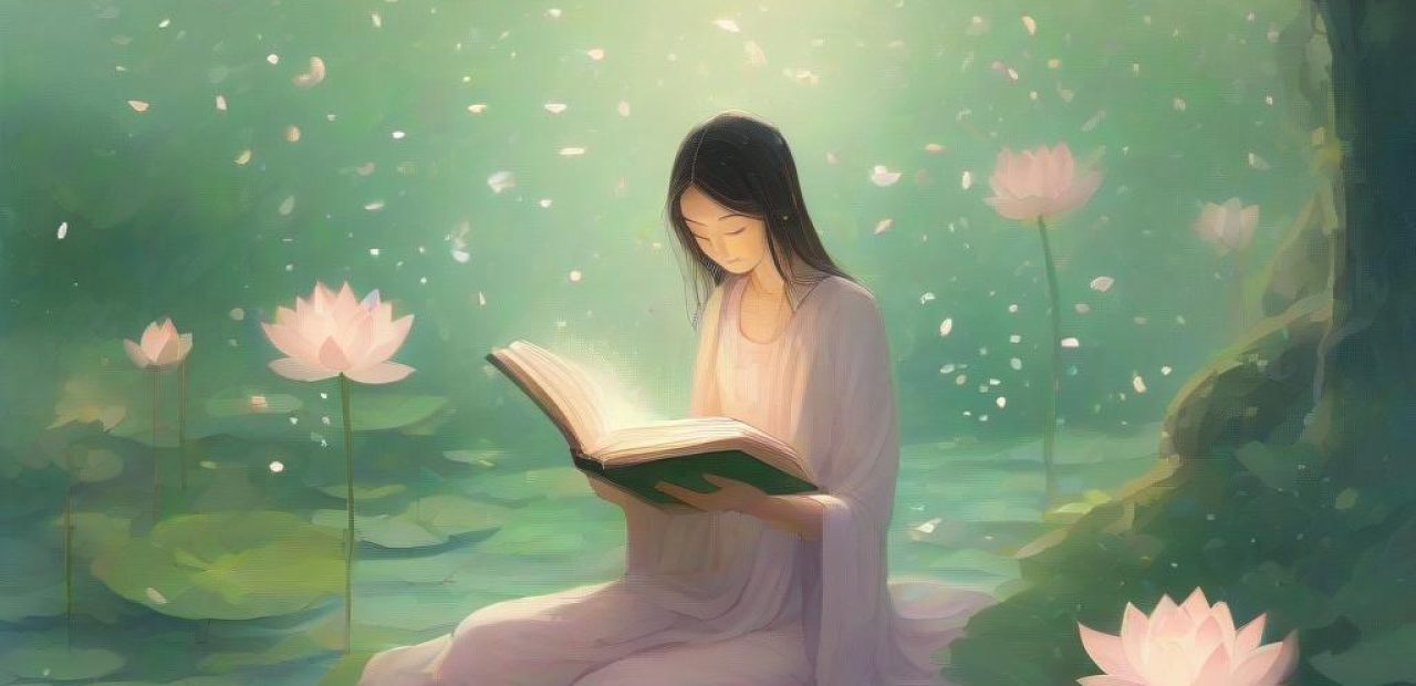 법의꽃비 내리다: 설명과 함께 하는 법화경 필사집 (설명과 함께 하는 법화경 필사집)