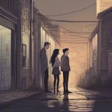 슈퍼 뒤에서 담배 피우는 두 사람 8 (특별판) (SL Comic, 띠지 + 어나더 커버 + 64p 소책자 + 아크릴 플레이트 + 홀로그램 양면 책갈피 + 8p 만화 리플릿 + 초판 한정 일러스트 카드)
